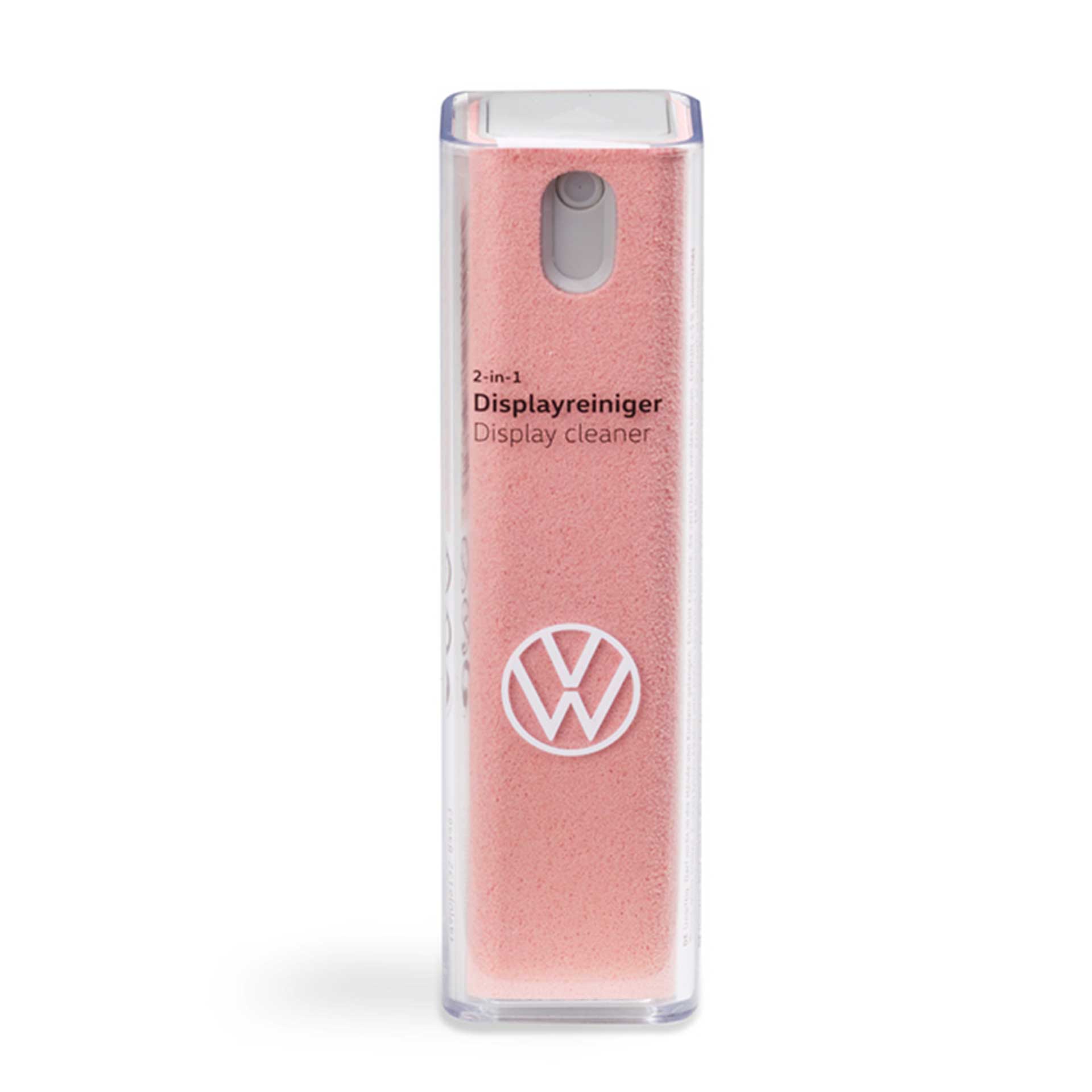 Volkswagen Displayreiniger-Spray 2-in-1 Mikrofasertuch Touchscreen Pink