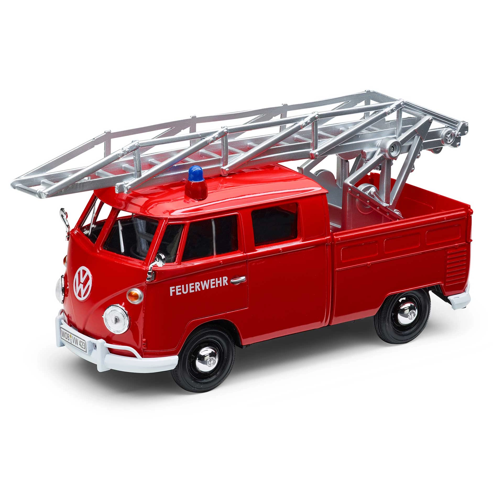 Volkswagen Modellauto T1 Feuerwehr 1:24 rot 1H2099303B