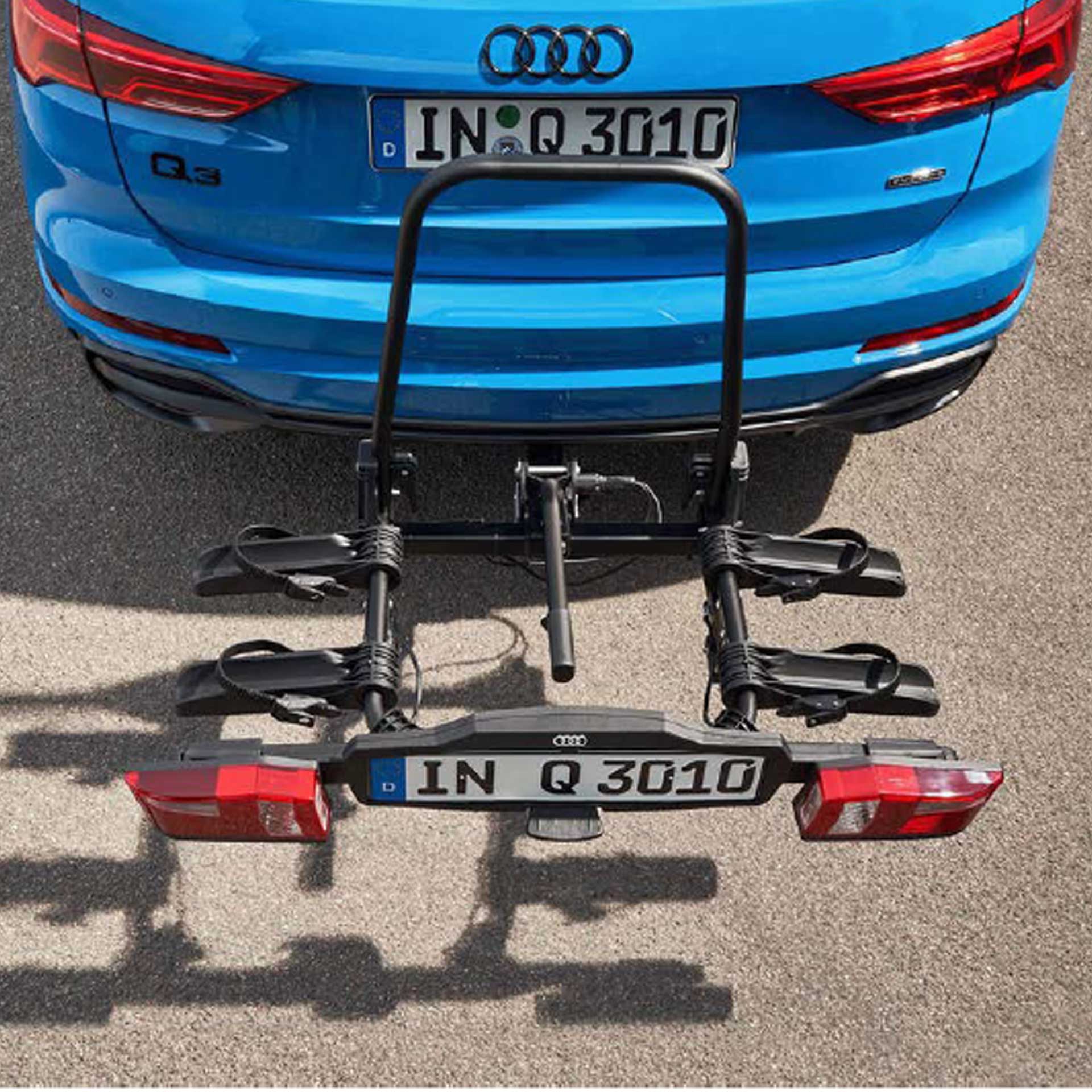 Audi Fahrradträger für die Anhängervorrichtung für 2 Fahrräder faltbar 8Y0071105