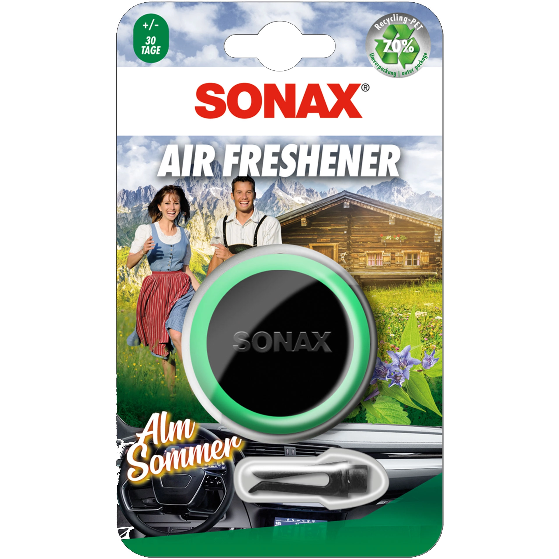 Sonax Air Freshener AlmSommer Innenraumduft 03620410
