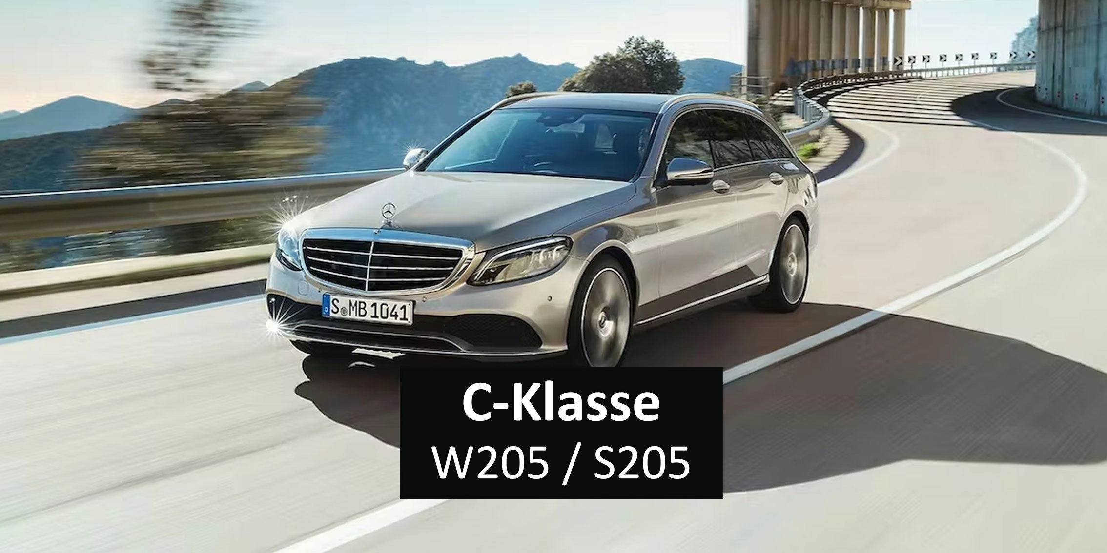Mercedes benz c klasse 205 teaser