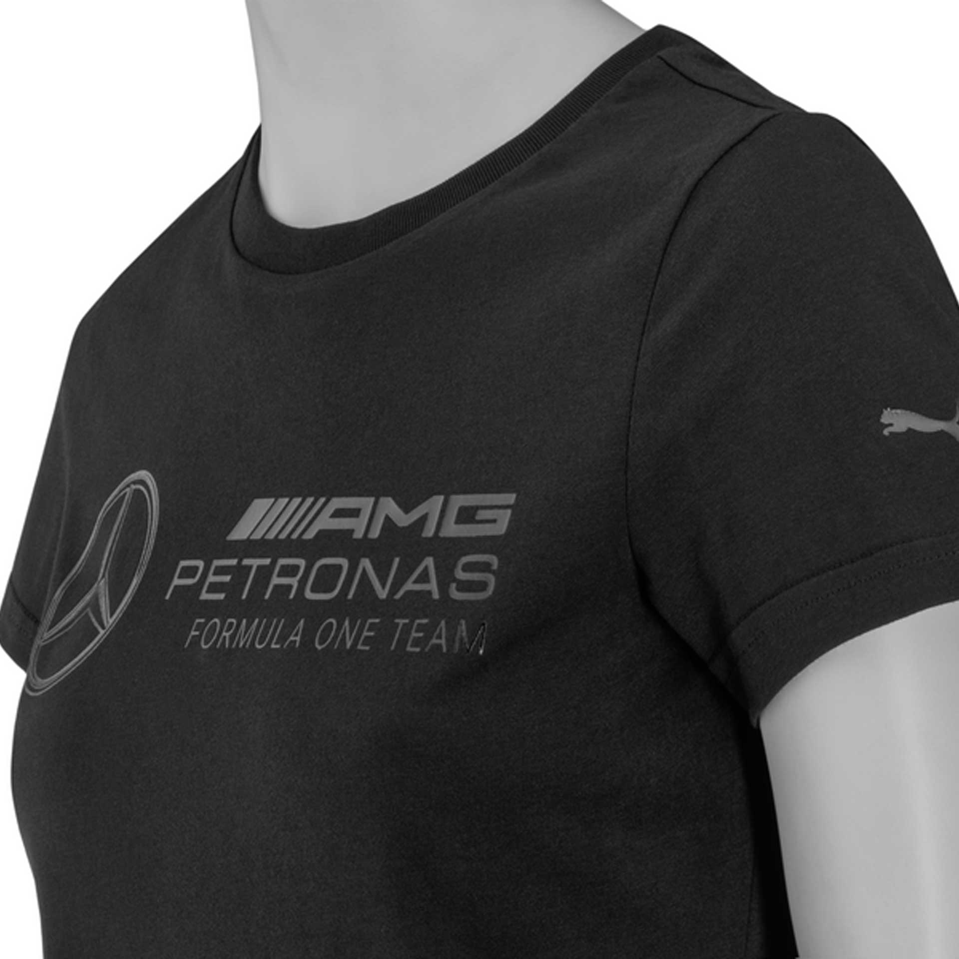 Mercedes-AMG T-Shirt Damen halbarm schwarz Größe 2XS B67997341