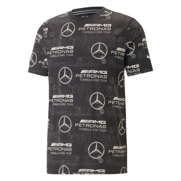 Mercedes-AMG F1 T-Shirt Herren schwarz by PUMA Größe XS B67990052