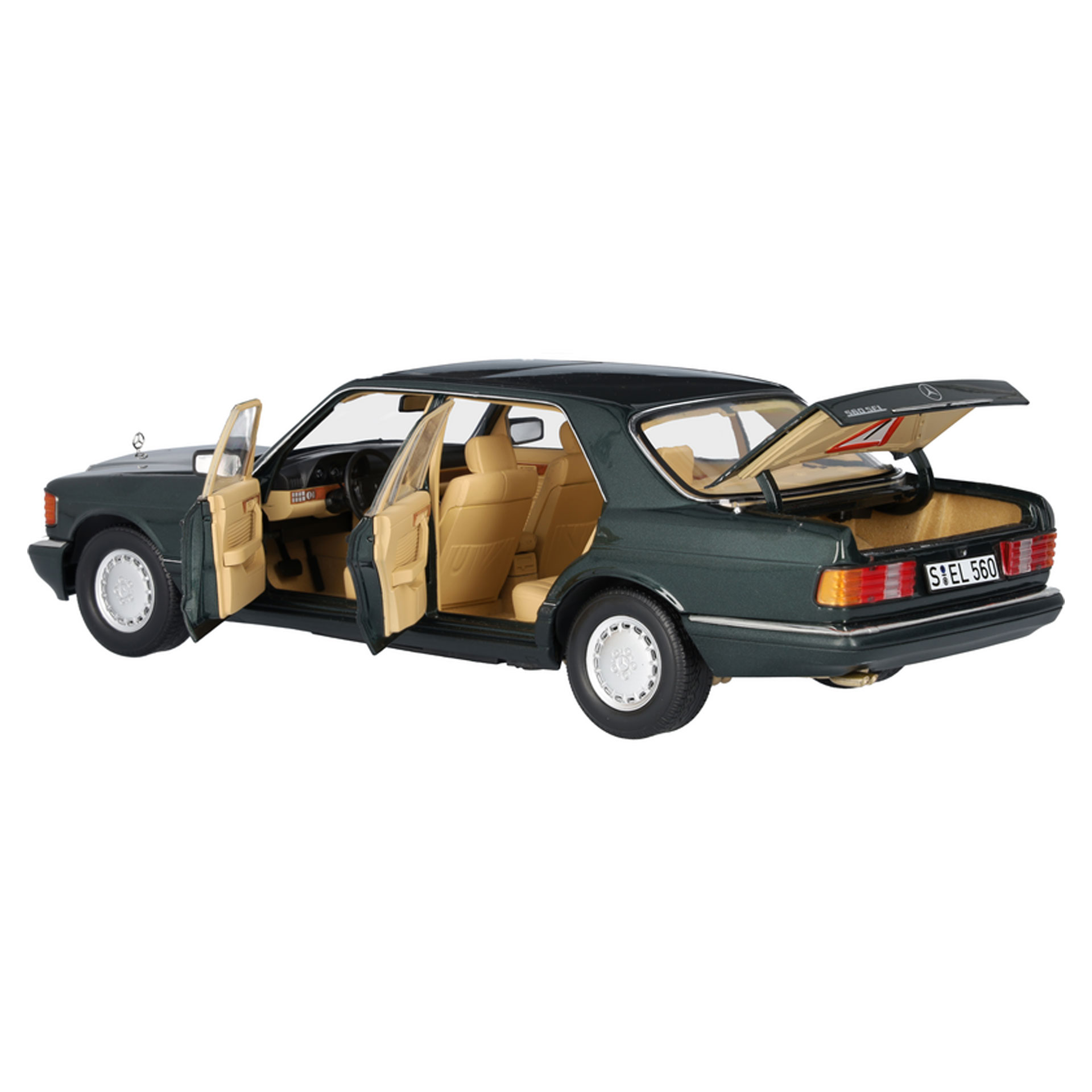 Mercedes-Benz Modellauto 560 SEL V126 (1985-1991) 1:18 B66040682 Mercedes-Benz Modellauto 560 SEL V126 (1985-1991) 1:18 B66040682