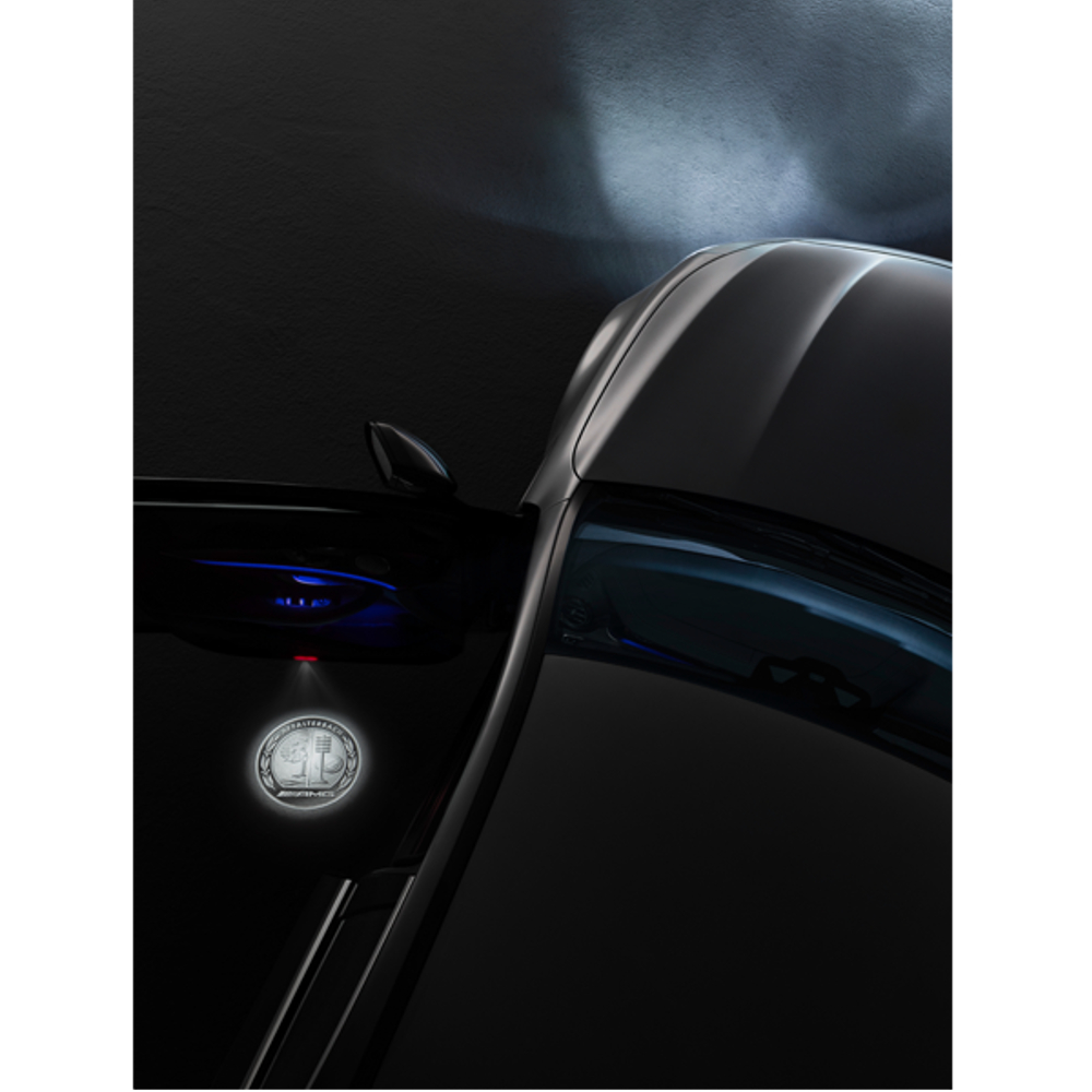 Mercedes-AMG LED Projektor AMG Wappen Set A2138206003 Mercedes-AMG LED Projektor AMG Wappen Set A2138206003
