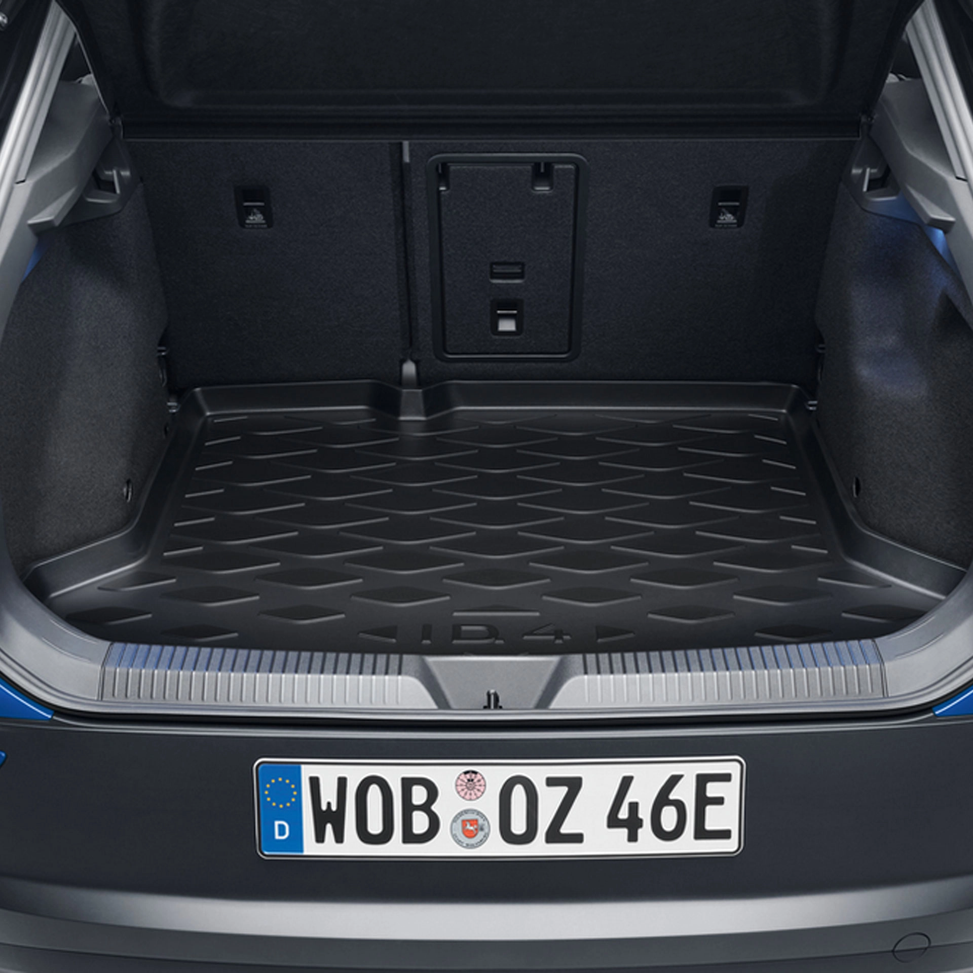 Original VW ID.4 Gepäckraumschale / Kofferraumwanne für Fahrzeuge mit  Basis-Ladeboden 11A061161