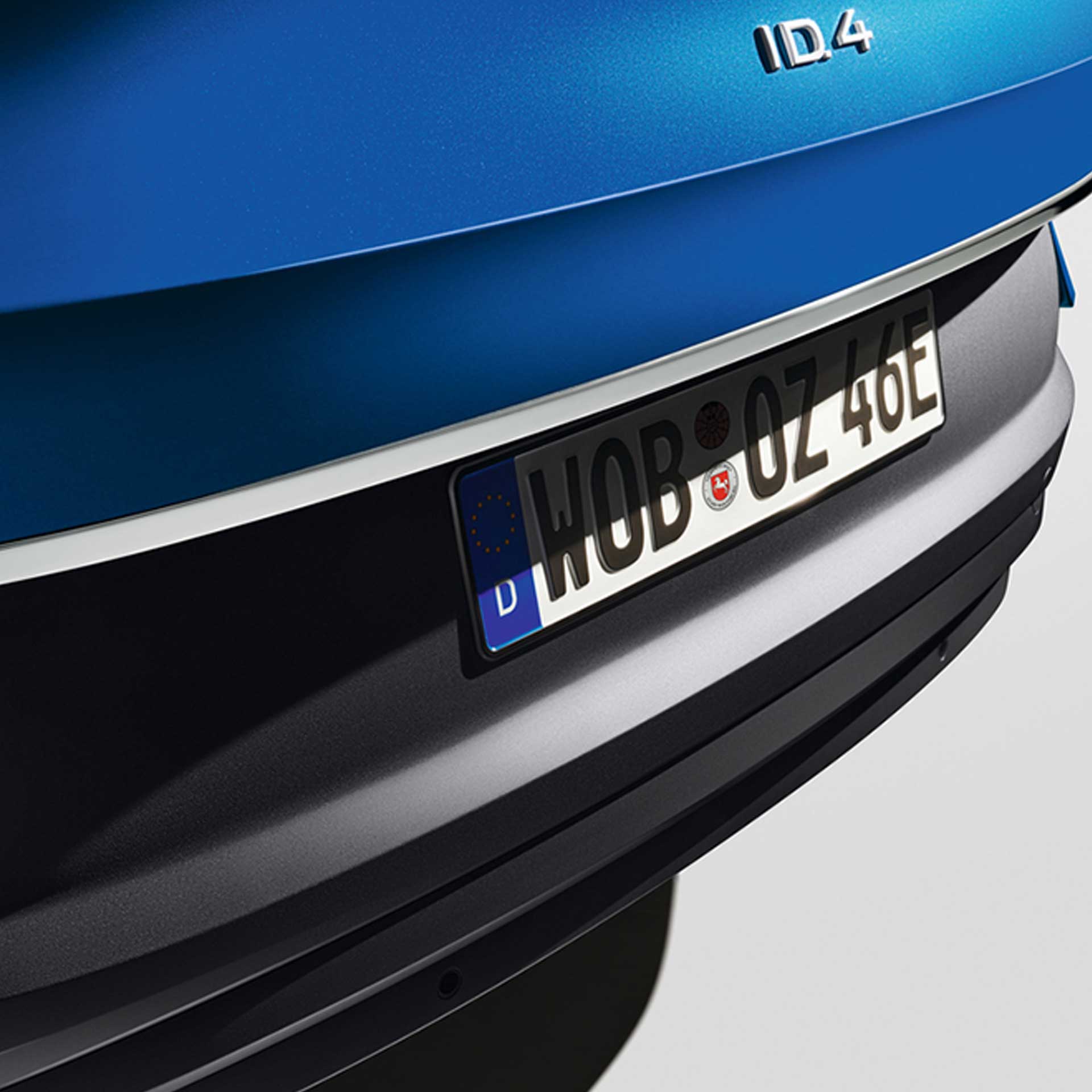 Volkswagen ID.4 ID.5 Schutzleiste für Heckklappe Chromoptik Heckleiste Kantenschutz 11A071360