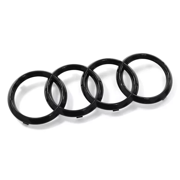 Audi Ringe Kühlergrill Ringe Black Edition 8J0853605BT94