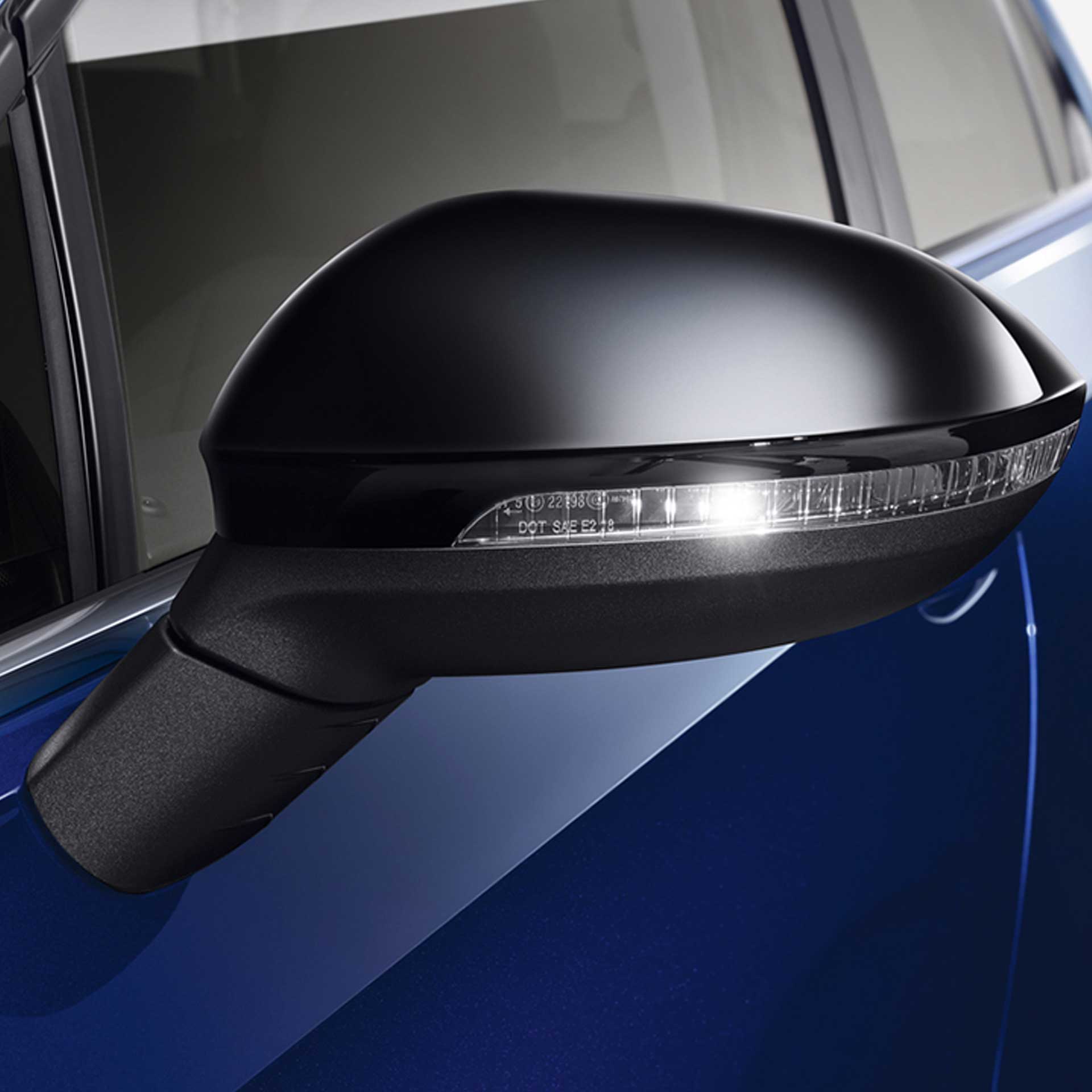 Volkswagen Golf 8 ID.3 Außenspiegelgehäuse schwarz 2-teilig 5H0072530041