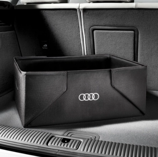 Audi Kofferraumbox Einkaufskorb faltbar schwarz 8U0061109