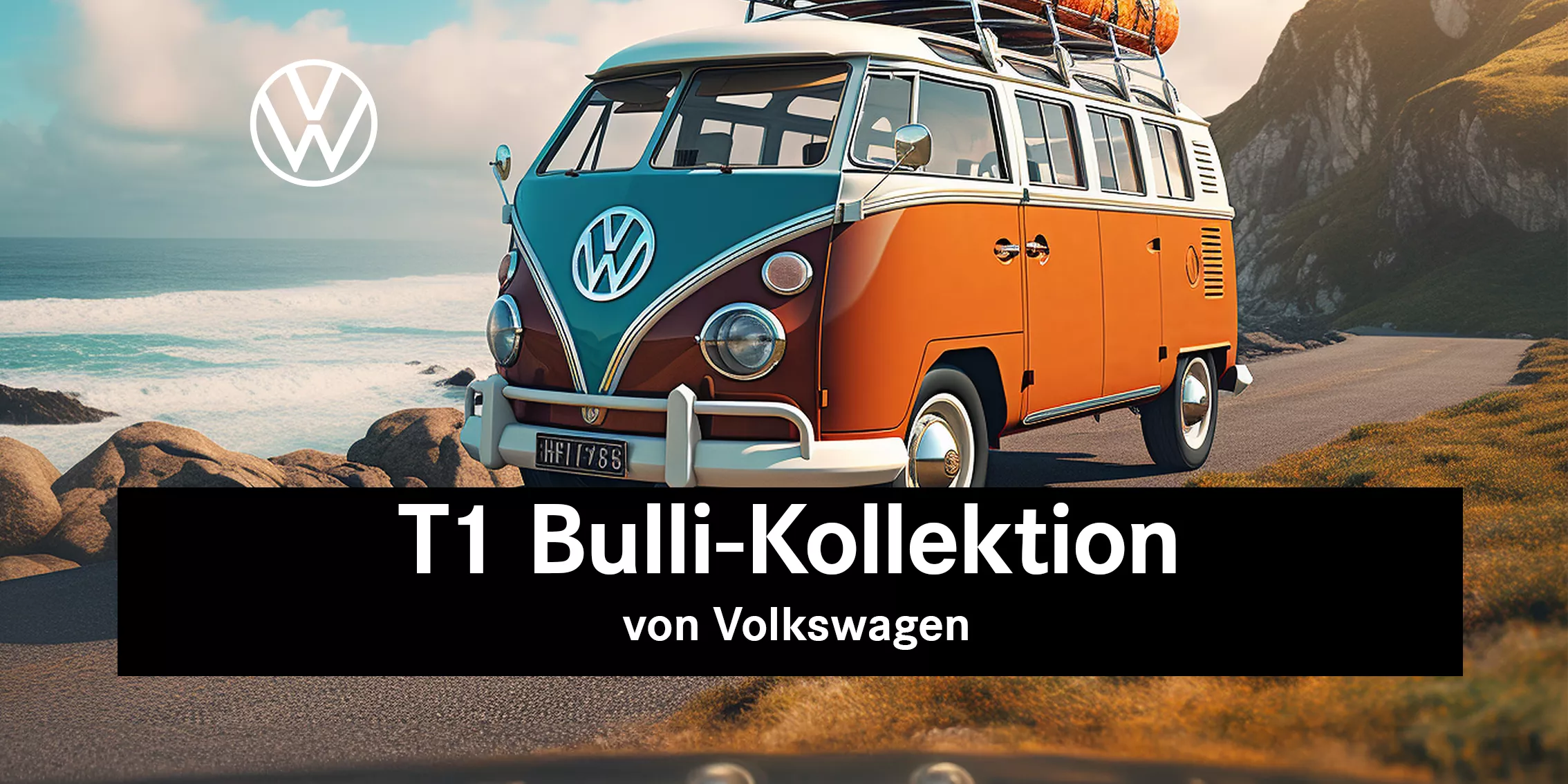 T1 bulli kollektion von volkswagen teaser