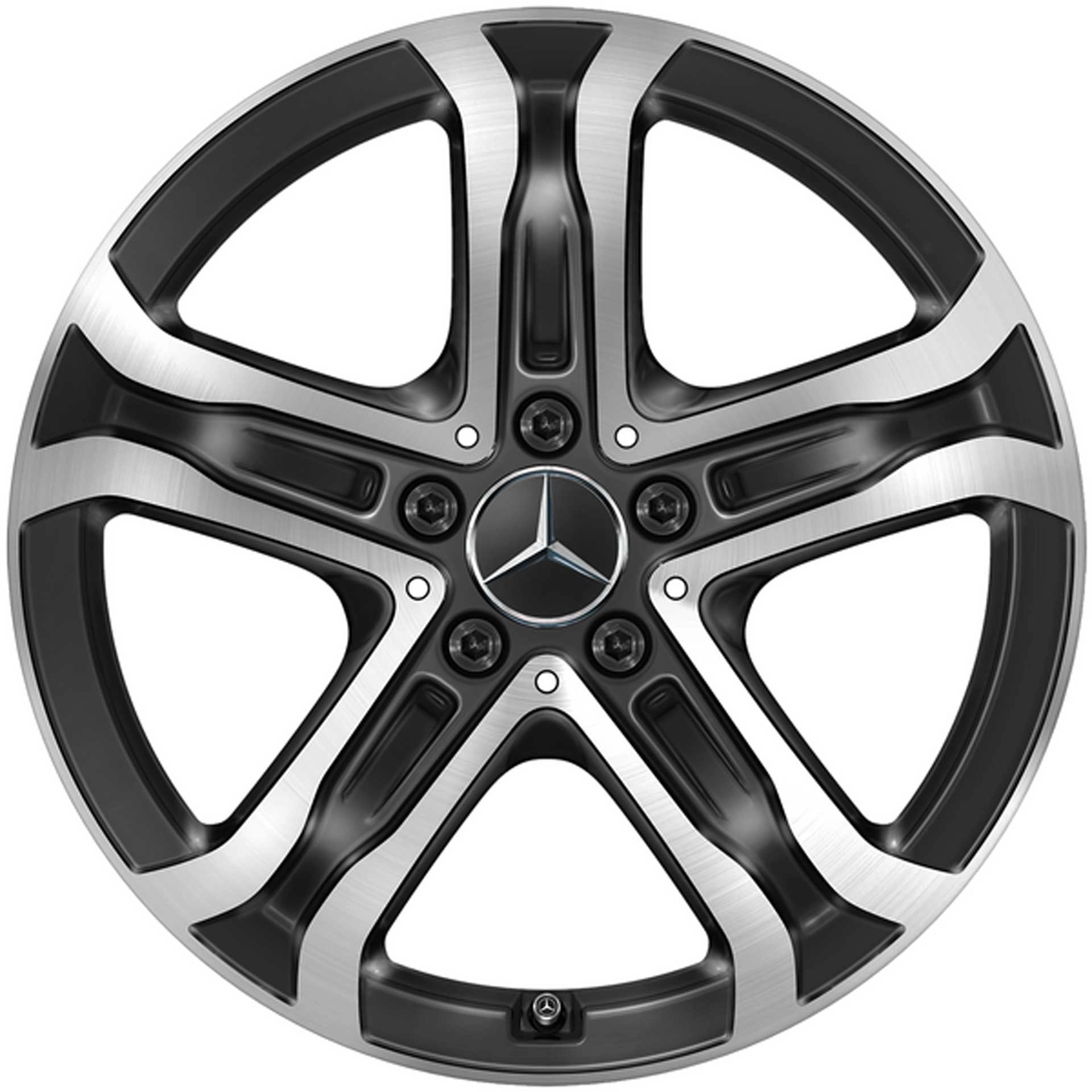 Mercedes-Benz EQB Allwettermatten Dynamic Squares Fond 2-tei