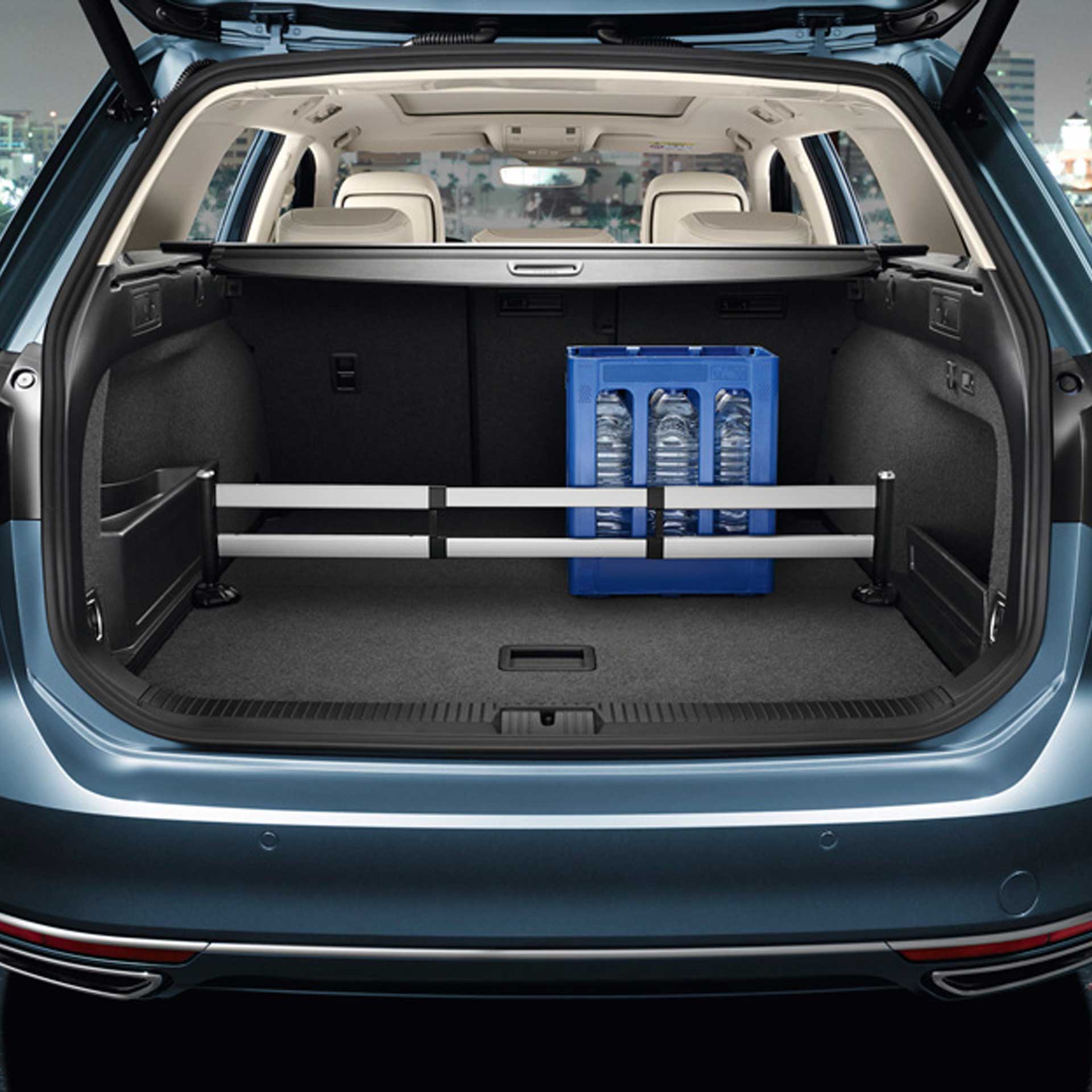 Volkswagen Gepäckraumeinsatz Kofferraum-Steckmodul Gepäckfixierung 000061166A
