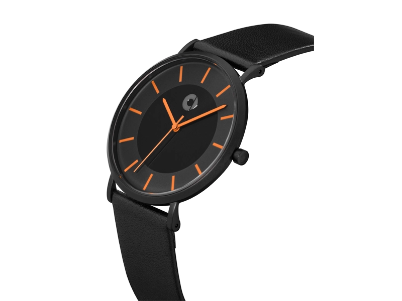 smart Armbanduhr Unisex schwarz/orange
