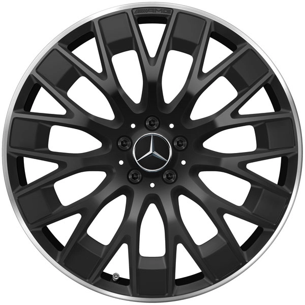 Mercedes-AMG EQE SUV X294 21 Zoll Leichtmetallfelge schwarz