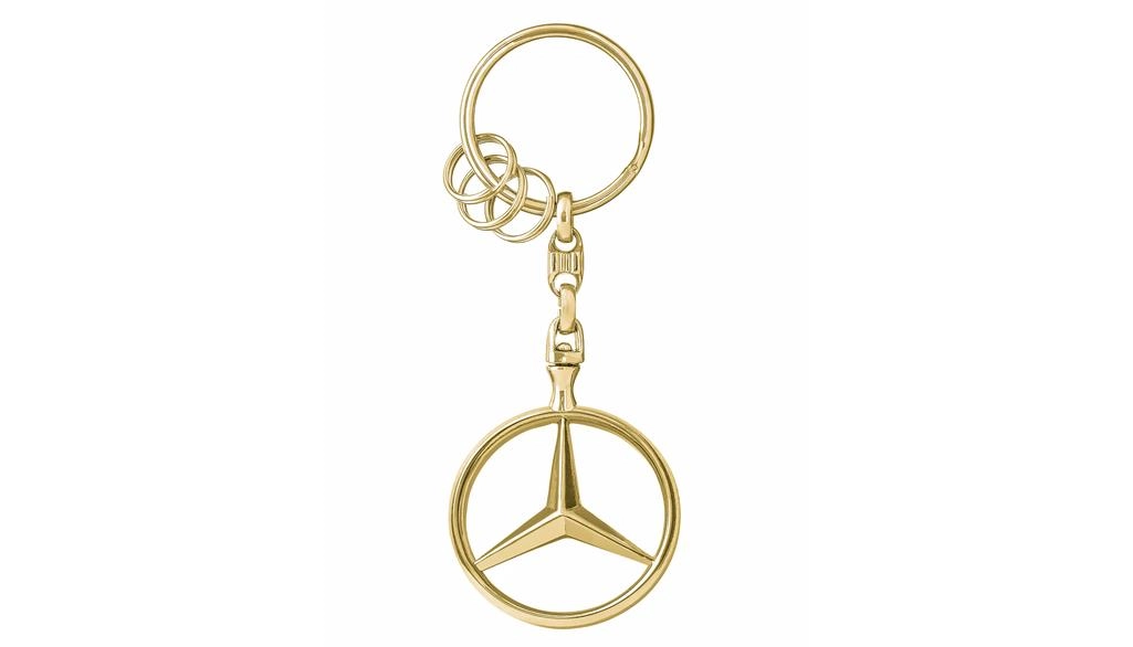 Mercedes-Benz Schlüsselanhänger Brüssel gold B66953741
