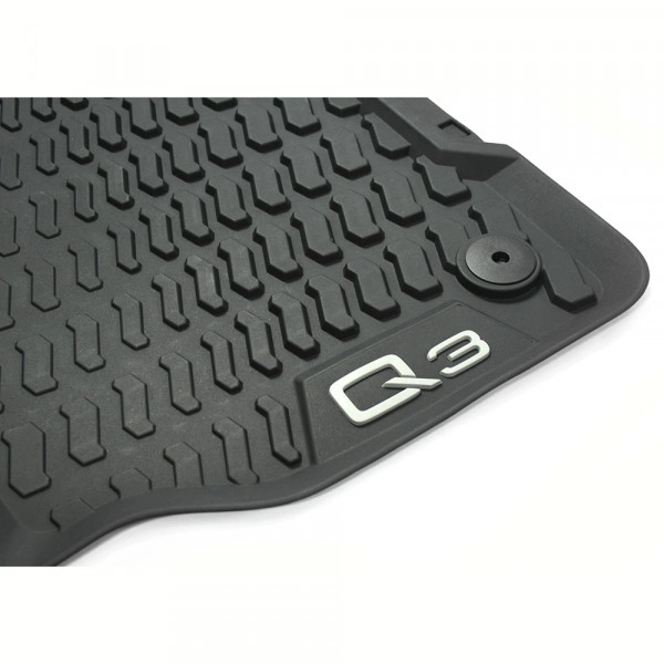 Audi Q3 (F3) Allwetter-Fußmatten vorn 2-teiliges Set Gummifu