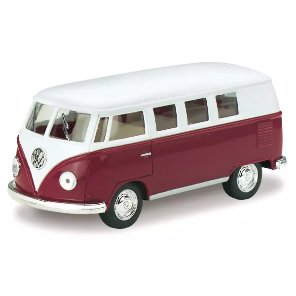 520096 dunkelrot kinsmart 1962 vw bus modellauto rosier onlineshop