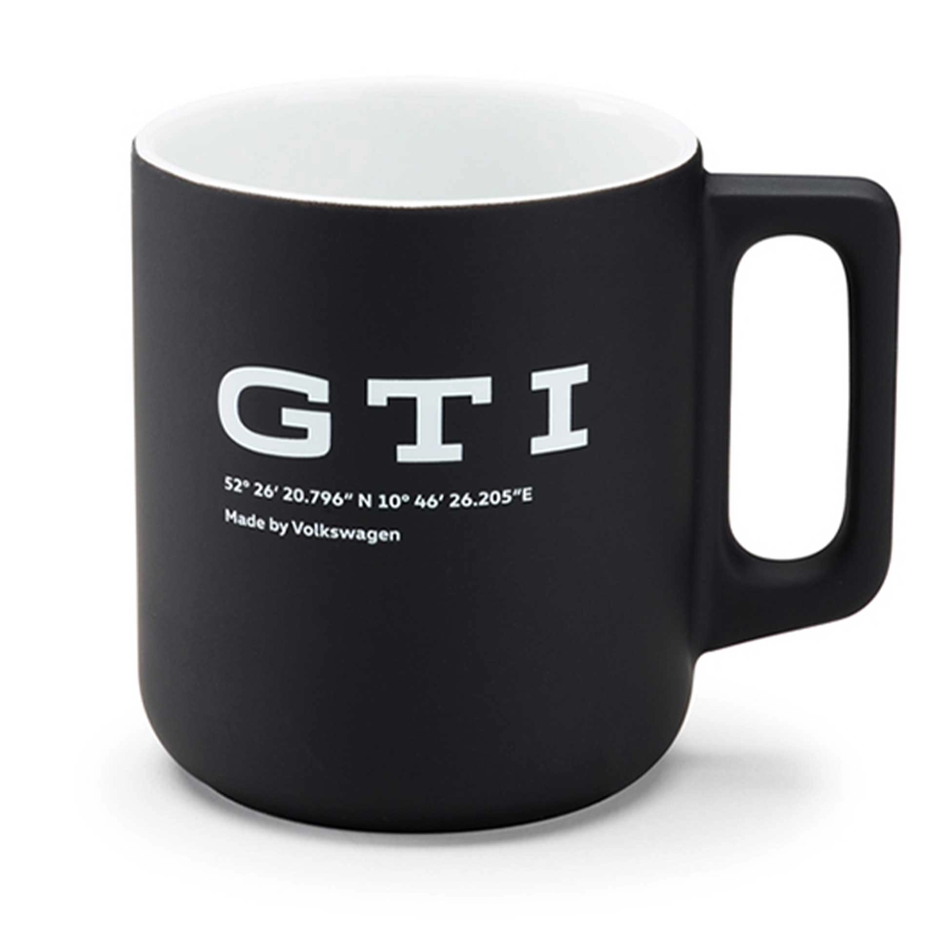 Volkswagen GTI Kaffeebecher Tasse schwarz/weiß 5HV069601A