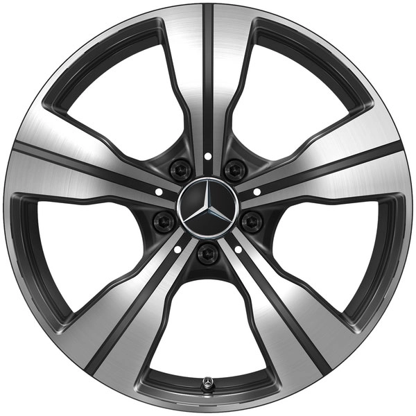 Mercedes-Benz 18 Zoll Leichtmetallfelge C-Klasse 206 schwarz glanzgedreht A20640140007X23
