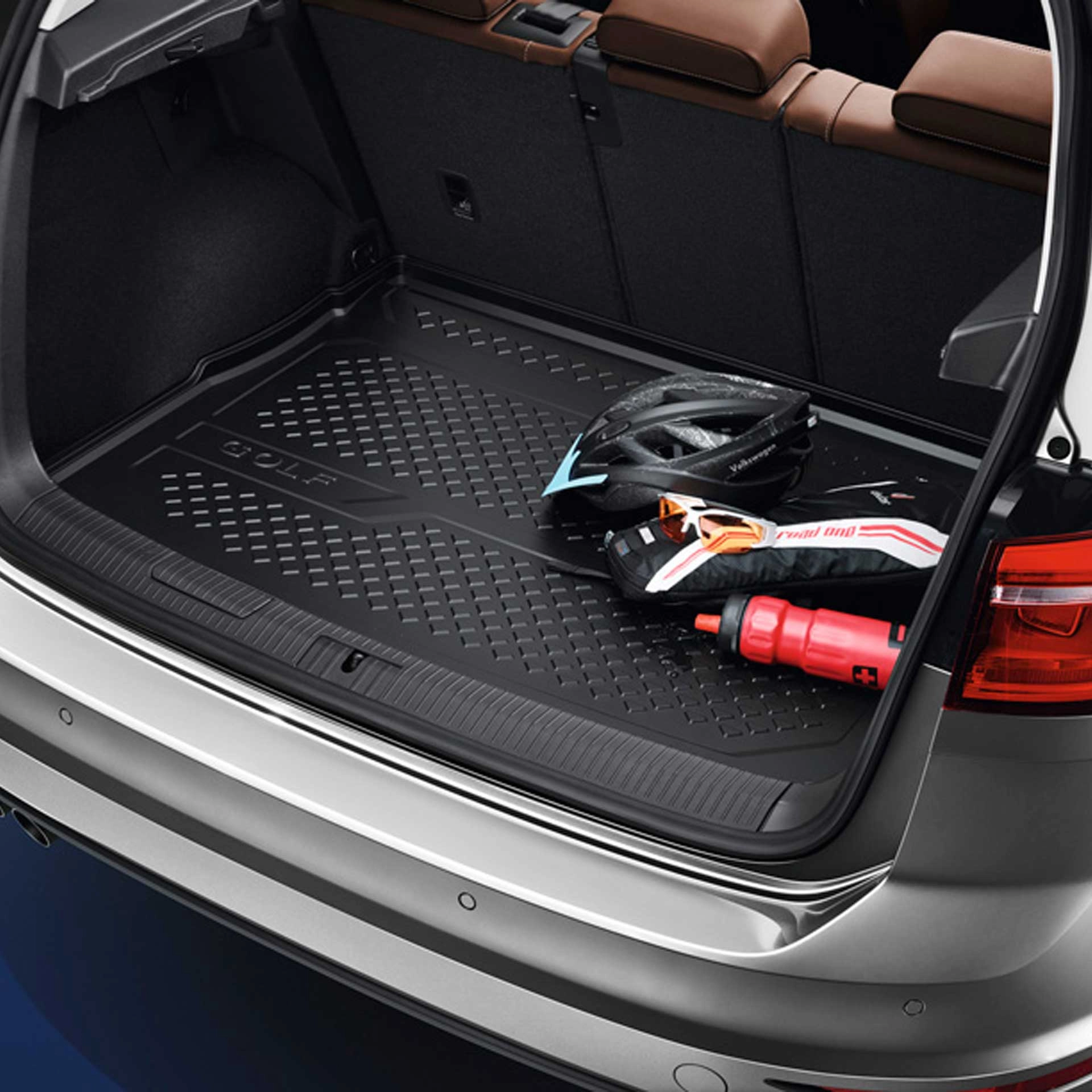 Volkswagen Golf Sportsvan Gepäckraumschale Kofferraumwanne v