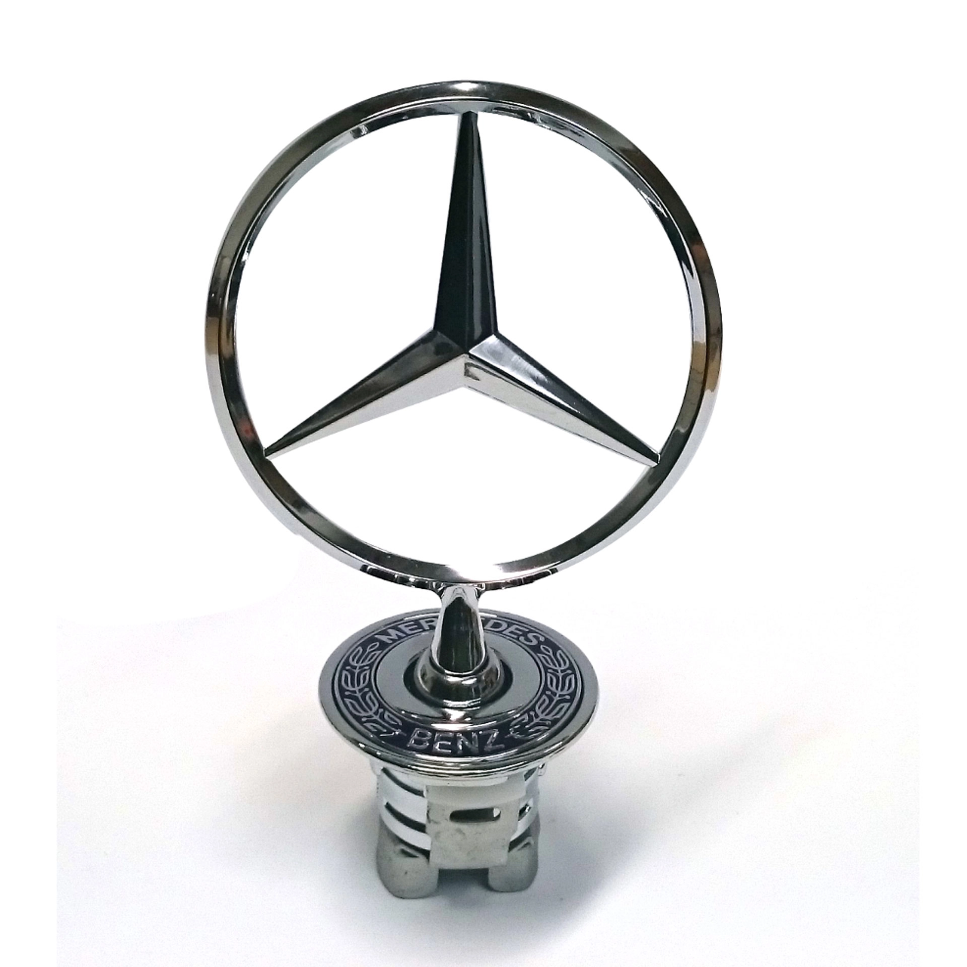 Original Mercedes-Benz Emblem Motorhaube mit Stern schwarz