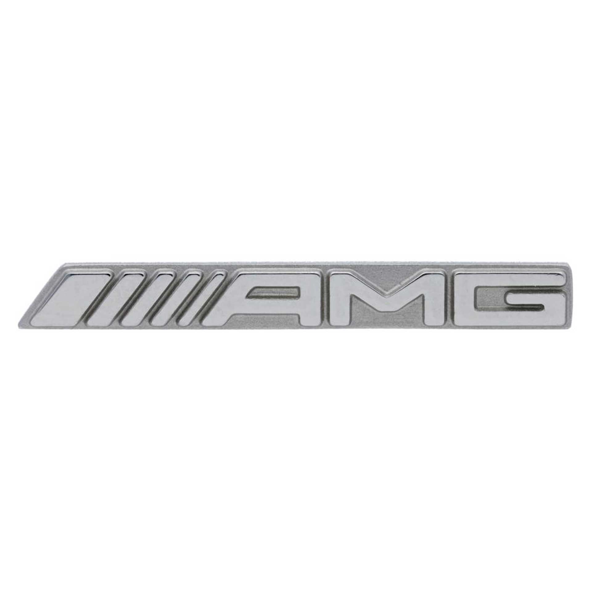 Mercedes Benz Daimler Chrysler Anstecknadel Badge sport line silbern AMG 