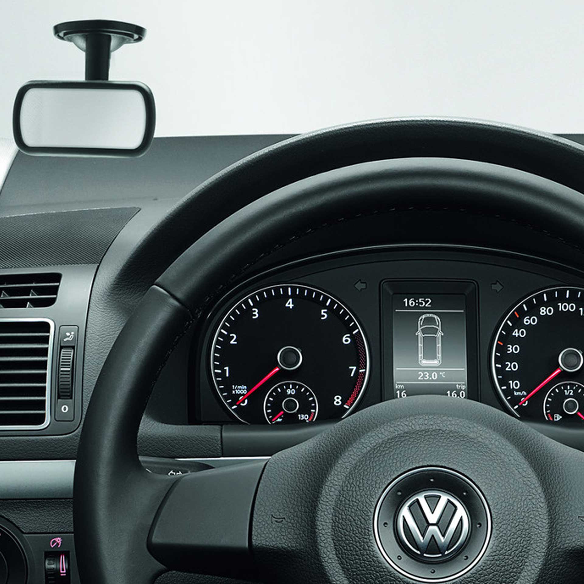 Volkswagen Innenspiegel Zusatzspiegel Saugfußbefestigung 000072549A