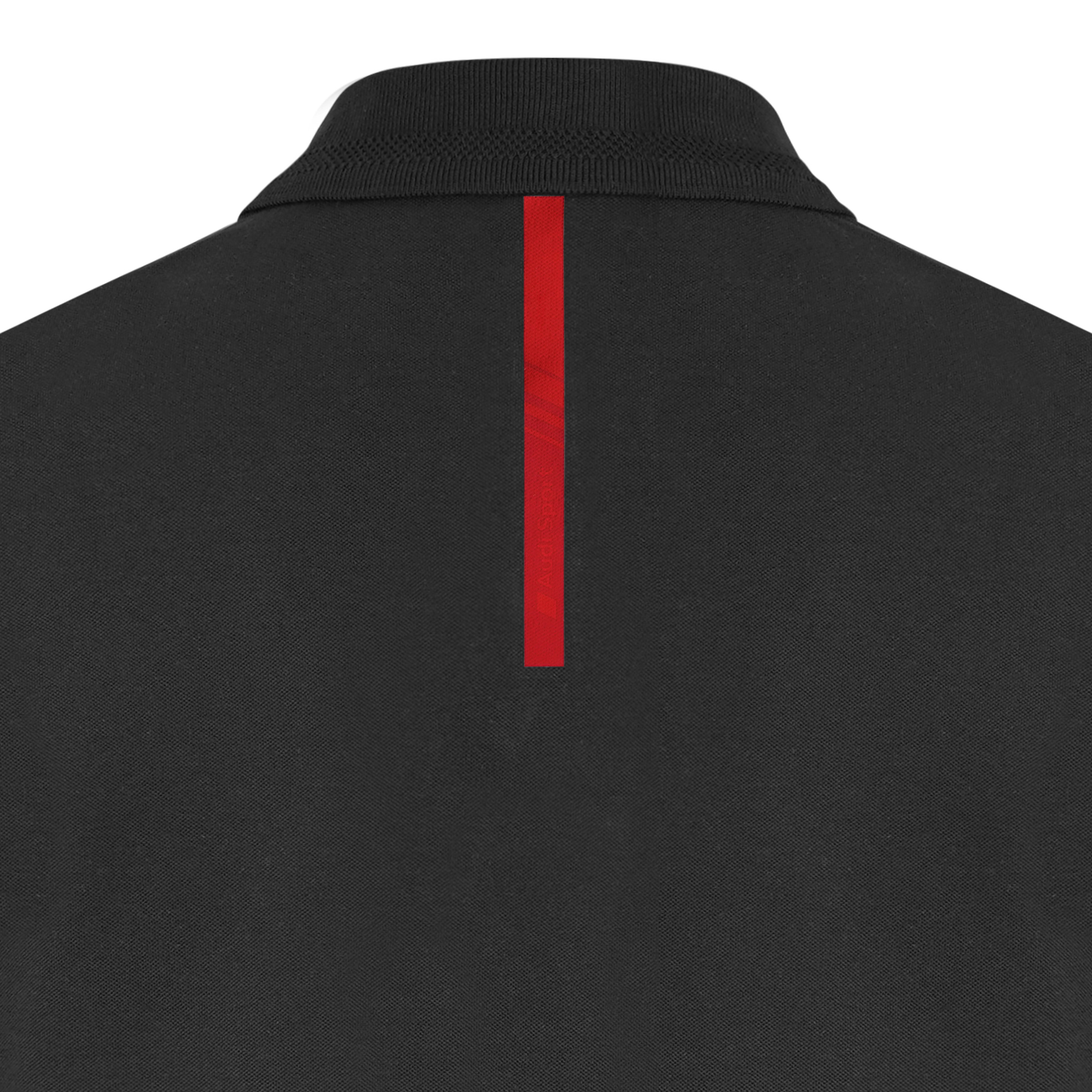 Audi Sport Poloshirt Herren Größe XL schwarz
