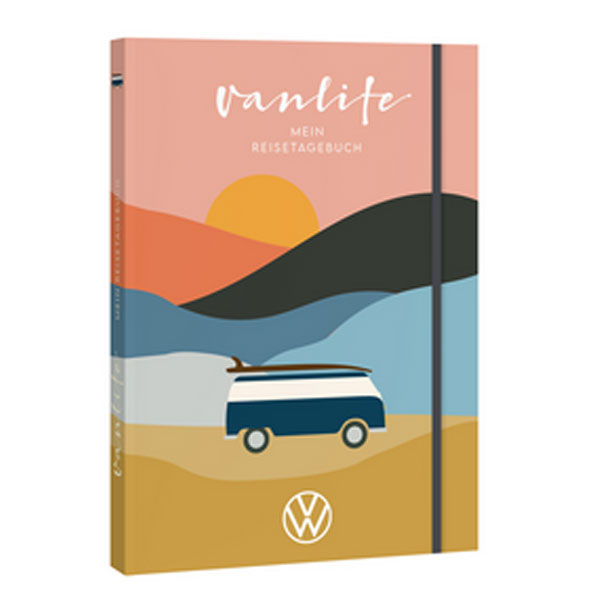 Volkswagen Reisetagebuch 144 Seiten 1K6087216