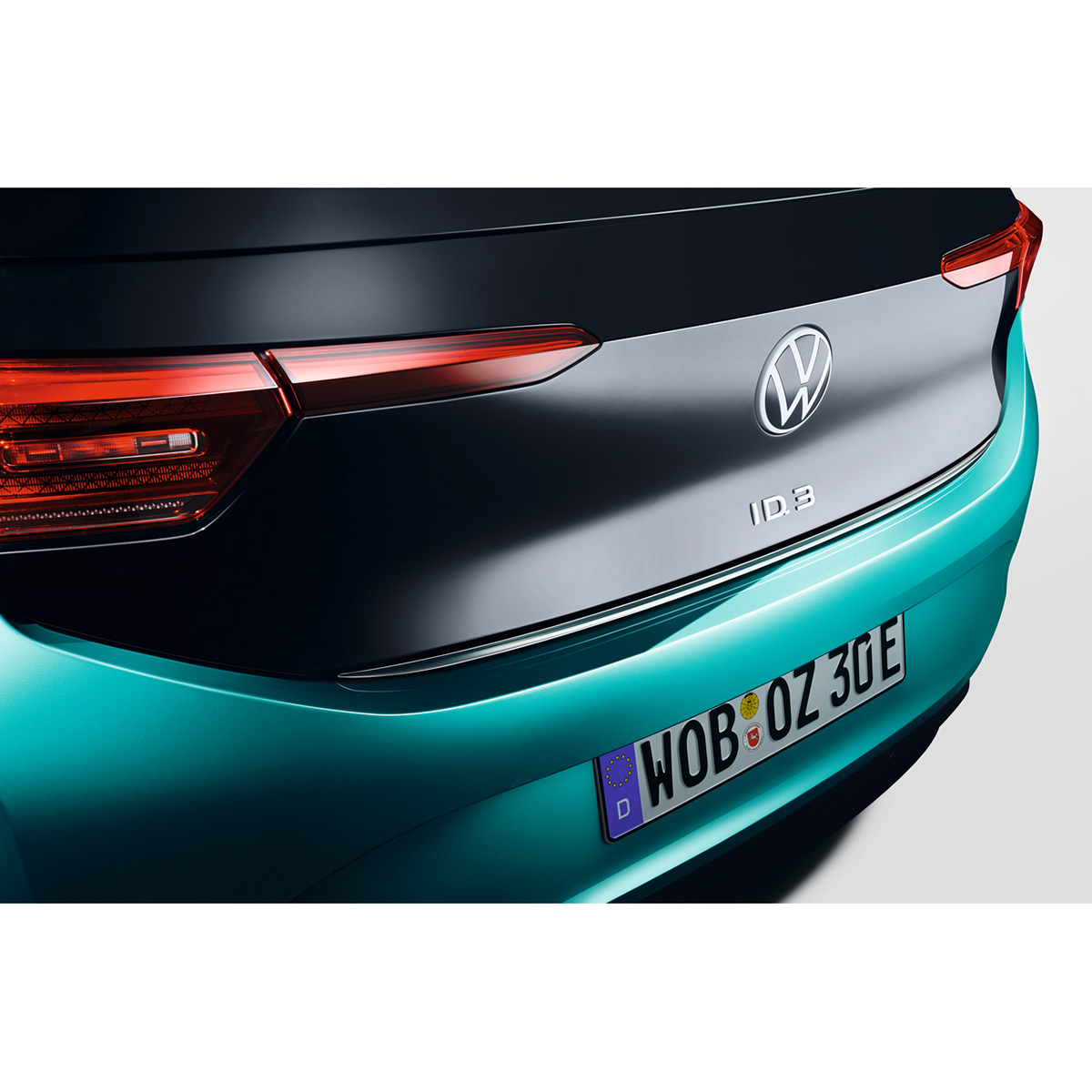 Volkswagen ID.3 Schutzleiste Chromoptik Zierleiste Heckklappe Kantenschutz