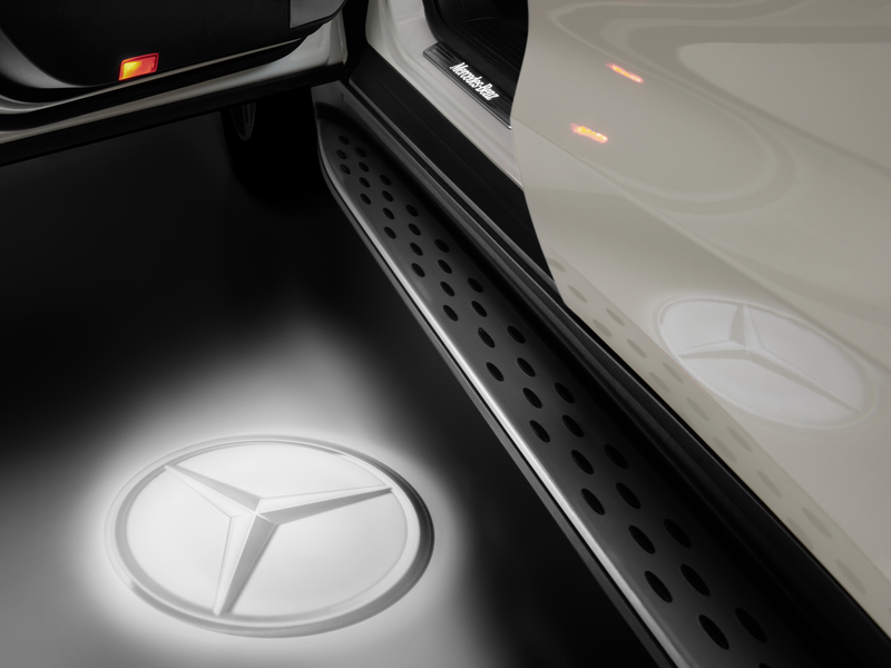 Mercedes-Benz LED-Projektor Mercedes Stern 2-teilig S-Klasse