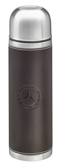 Mercedes-Benz Isolierflasche Senator 1.0 l silber/dunkelbraun by emsa