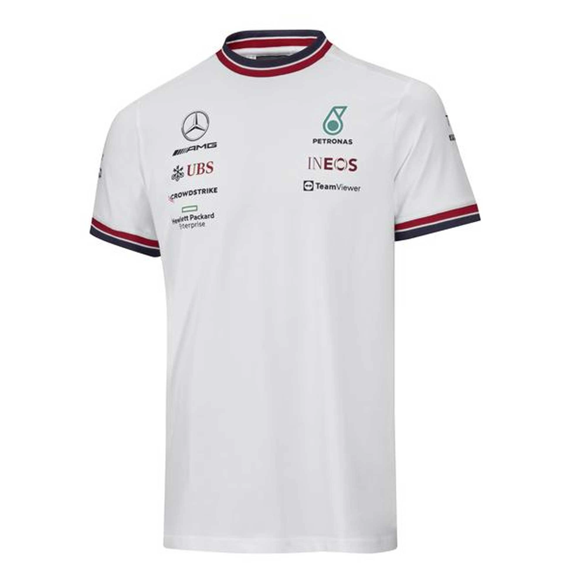 Mercedes-AMG T-Shirt Herren halbarm weiß Größe XS B67997385