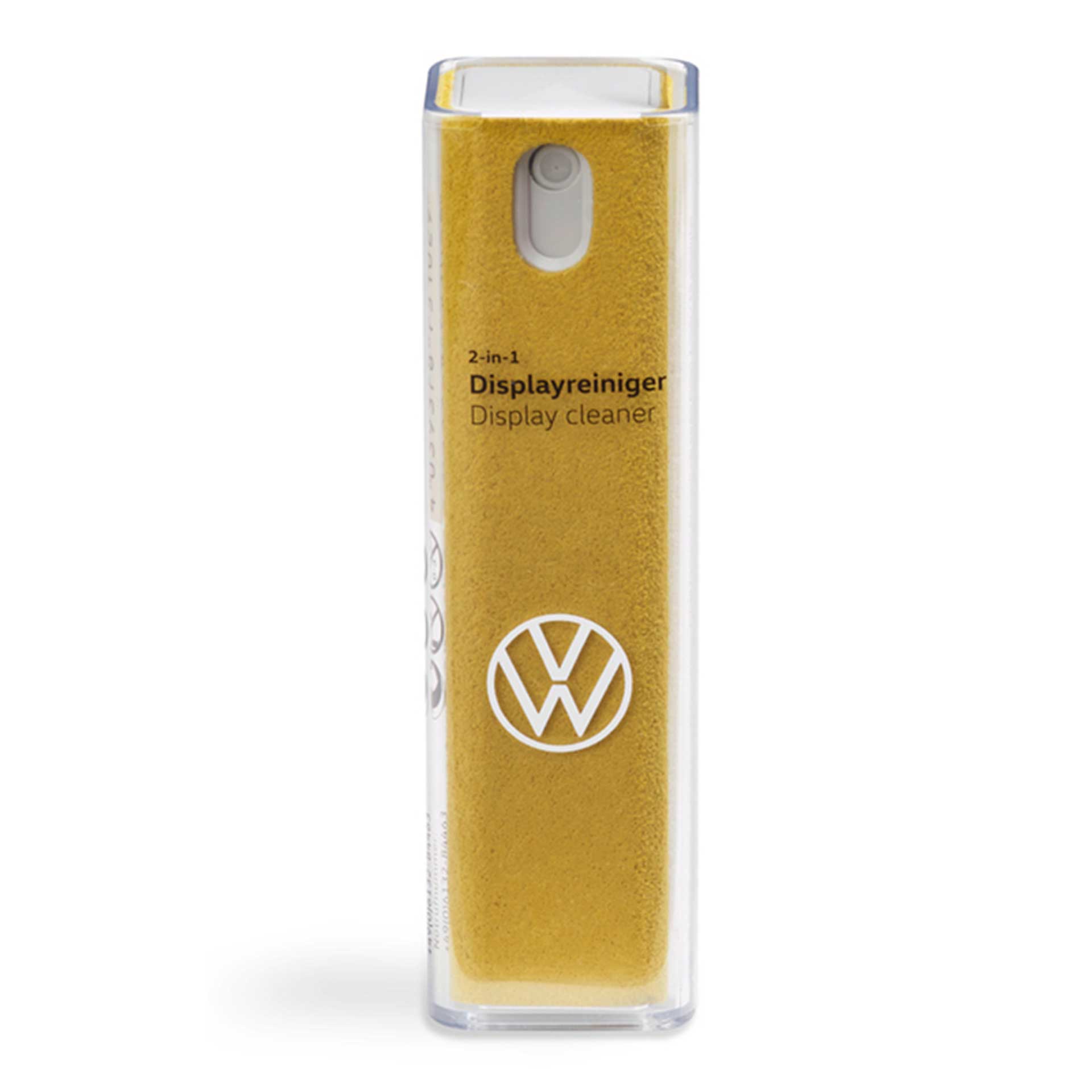 Volkswagen Displayreiniger-Spray 2-in-1 Mikrofasertuch Touchscreen Gelb