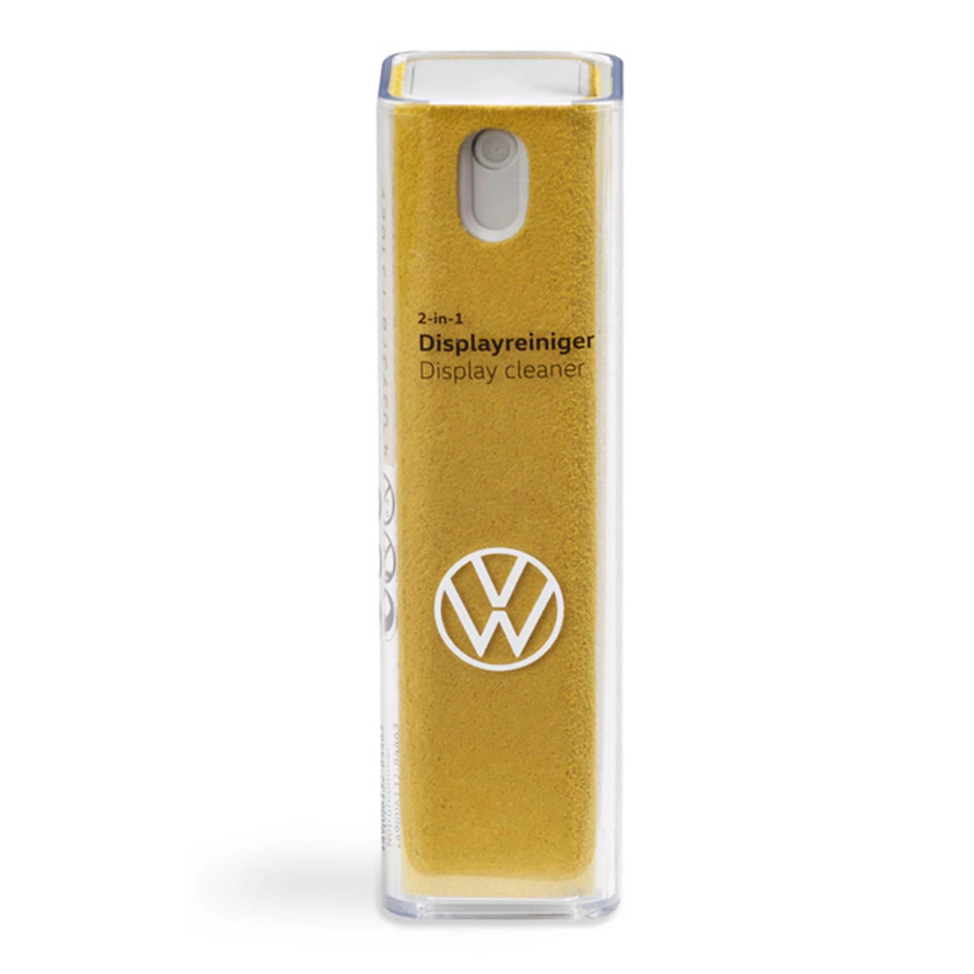 Volkswagen Displayreiniger-Spray 2-in-1 Mikrofasertuch Touchscreen Gelb 000096311AD655