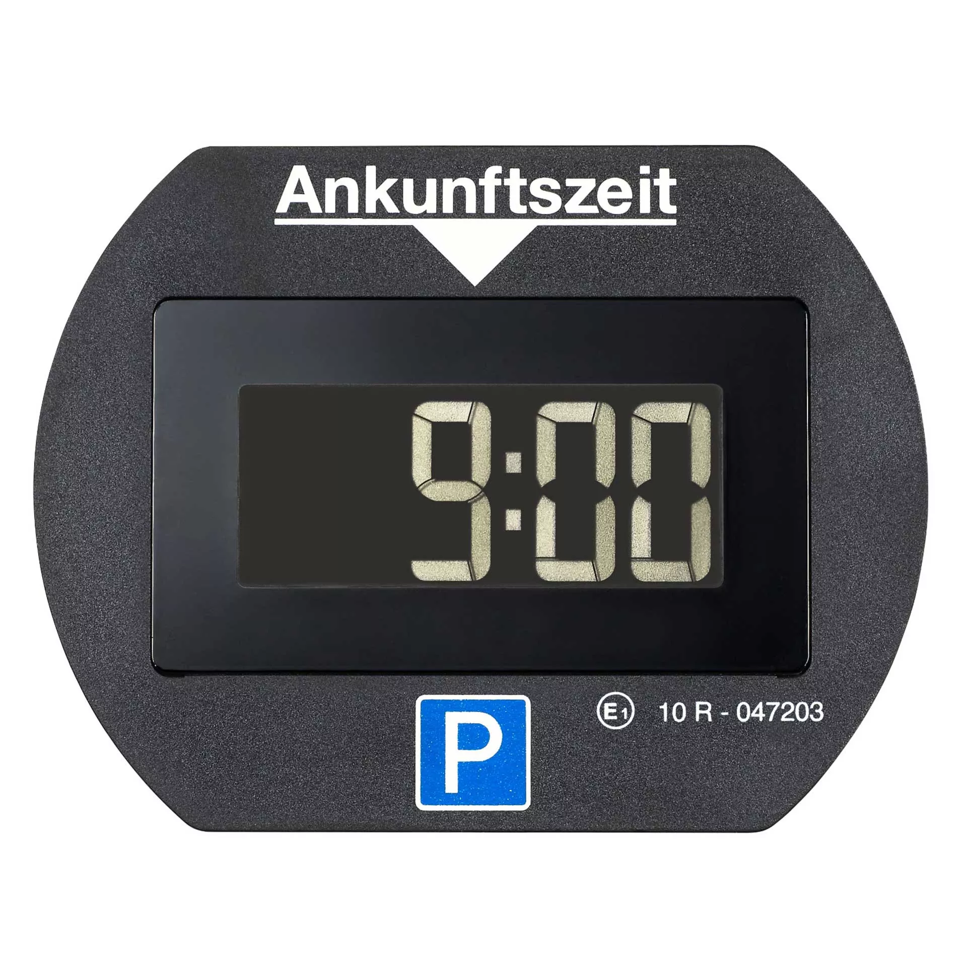 PARK LITE elektronische Parkscheibe schwarz automatische Parkzeiteinstellung 
