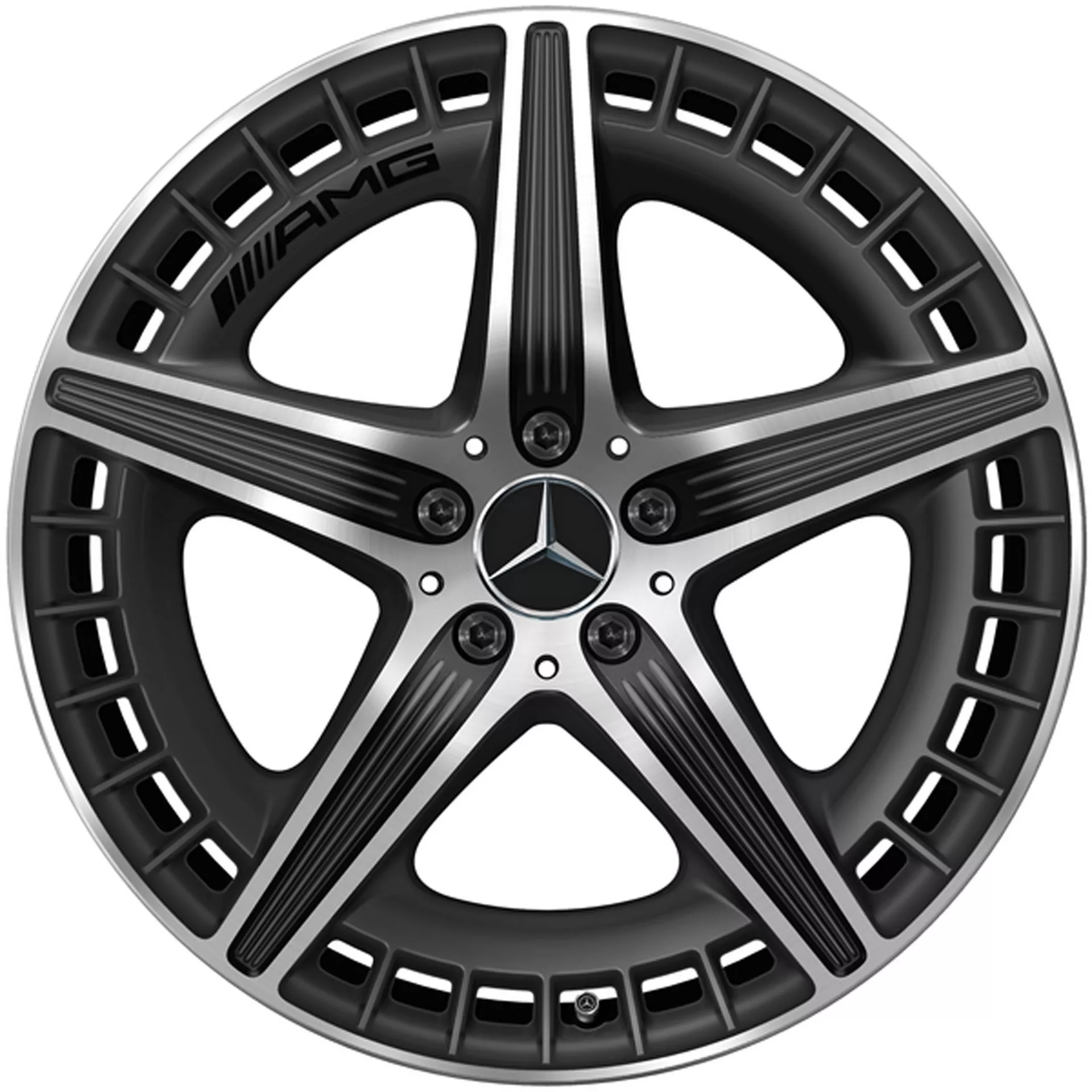 Mercedes-AMG 5-Doppelspeichen-Rad 20 Zoll Leichtmetallfelge EQE A29540128007X36