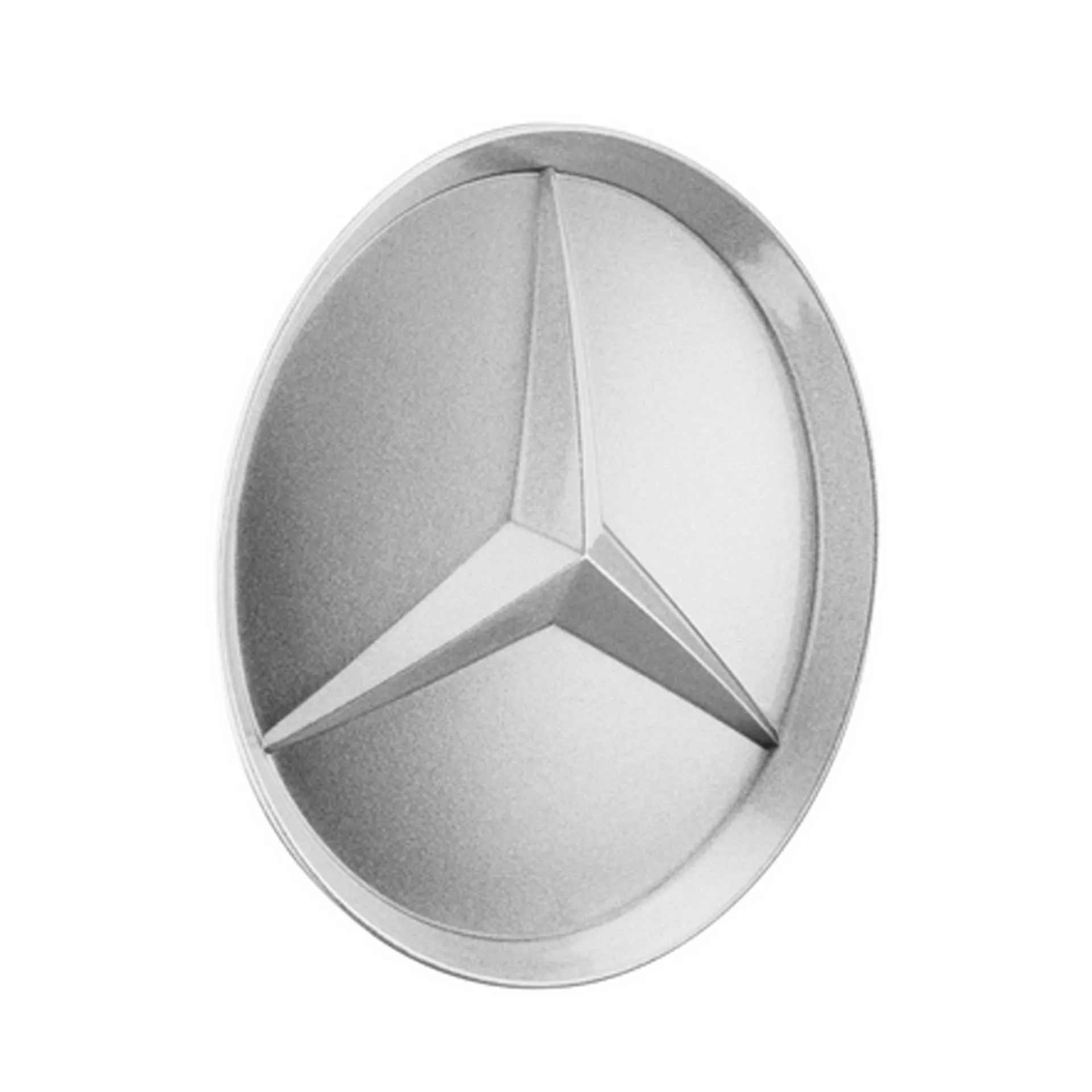 Mercedes-Benz Radnabenabdeckung Stern abgesenkt glanzsilber B66470203