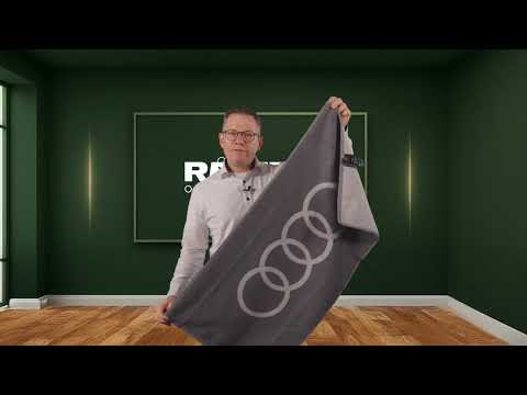 Audi Handtuch hellgrau 50 x 100 cm by Möve 3132501300